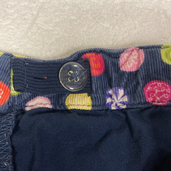 Gymboree candy shop long sleeve embroidered gumdrop top and corduroy skort 8 - Picture 12 of 12